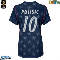 Forente stater Christian Pulisic #10 Bortedrakt Dame VM 2026 Kortermet
